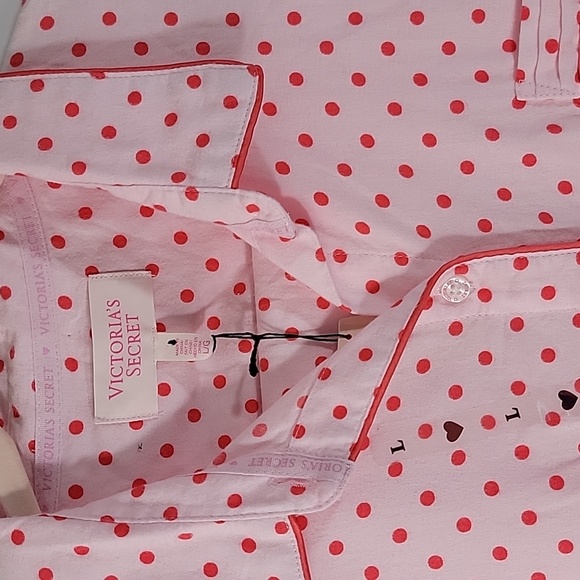 VICTORIA'S SECRET Modal Long Pajama Set Pink - Picture 2 of 6